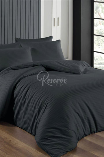 Granada - Antrasit Saten Nevresim Takımı